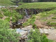 There are more pools as you continue along on the path