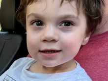 I realize I am biased, but I think he is very photogenic. Good looking toddler.