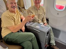 Kenya Airlines has been incredibly smooth compared to United. We appear to be ready for an on-time departure and arrival. Yay!!!!!!!!!!!!!!!!!