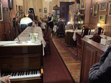 Interior of Kacsa Etterem on the Buda side