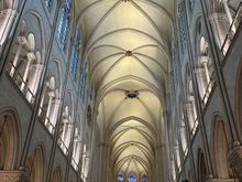 Notre-Dame is fresh and beautiful but so crowded 