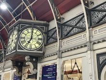 Cool clock.  Hey looks like it's time for a cuppa