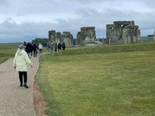 English Heritage meets you at the Visitor Center and shuttles you out to the henge.