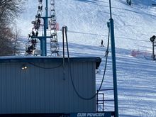 Yes, this is the ski hill. No laughing.