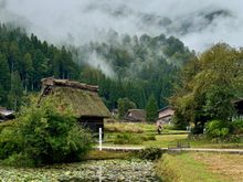 The weather was not the best but the ethereal clouds made for great landscapes.