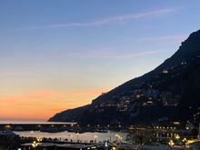 Sunset in Amalfi 