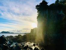 Jeongbang Waterfall, Jeju: The stunning view up close.