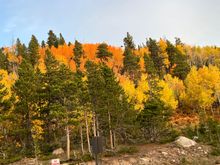 A great time to visit Colorado, this is from Estes Park.