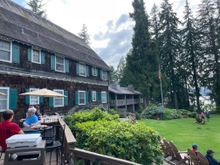 Entrance to the Lodge