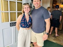 We’ve gone to lunch at Merrimans every trip since our first trip 20 years ago (without Kate that time). 