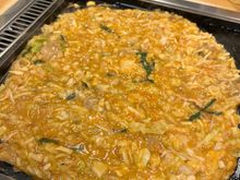 Monjayaki for dinner 