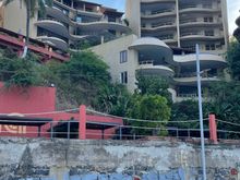 Here are more condos at the end of La Madera, again entered at street level