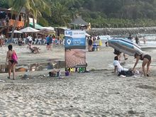 La Ropa beach is our next stop at Arena restaurant