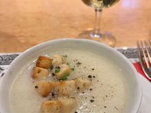 cream of asparagus soup
