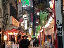 This leads into a bunch of narrow lanes.  We were still full from lunch but I would have like to spend more time here.