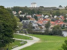 Trondheim Fortress on the hill
