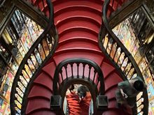 The famous staircase (impossible to photograph it without someone in the frame)