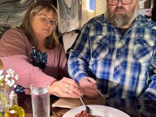 Always a gentleman, he made sure Bev, along with the rest of us, sampled it. Delicious!