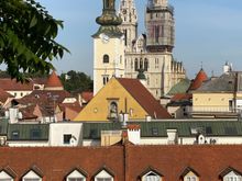 View from Strossmeyer promenade