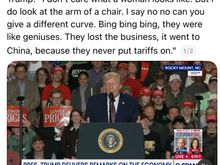 Babbling incoherently just last night. 