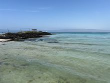 Great view from the terrace at Cafe Delmoondo