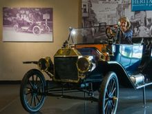 Heritage Museum and Gardens. LOTS of old cars.