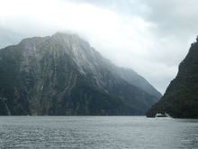 And back to the fiord, grey again 