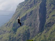 Ziplining - if you dare!