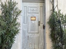 Door sign reminding people this is not a pub