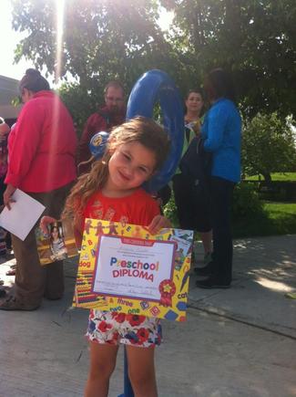 Alexis finished Preschool
