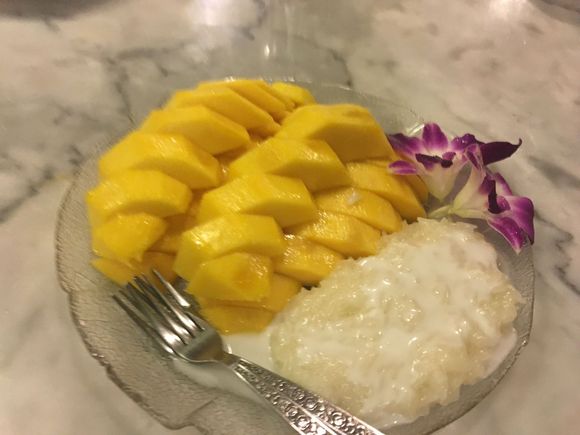 Mango and sticky rice