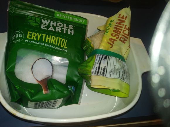 I did not put jasmine rice in my coffee.