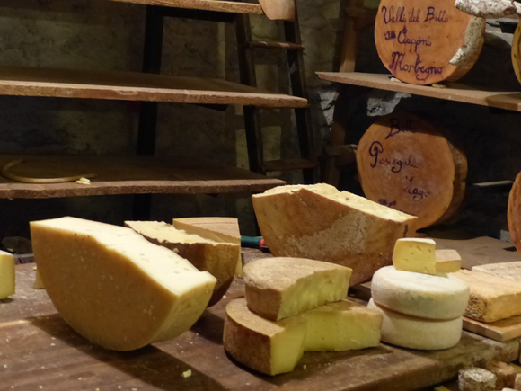 Morbegno cheeses 