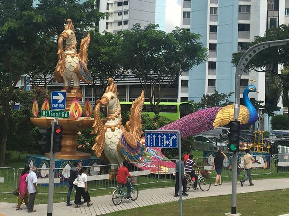 Entrance to little India. Delightful smell of curry in the air