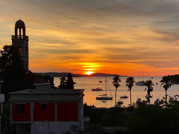 The view from our apartment 