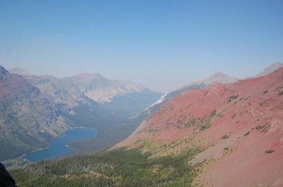 View from The other side of the Ptarmigan tunnel