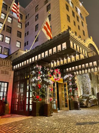 Our old favorite hotel has re-opened after 18 months. 