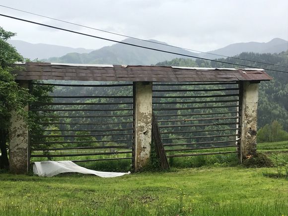 These drying racks fascinated me.