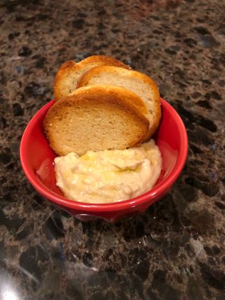 
I’ll take hummus  and bagel chips for a snack any day!