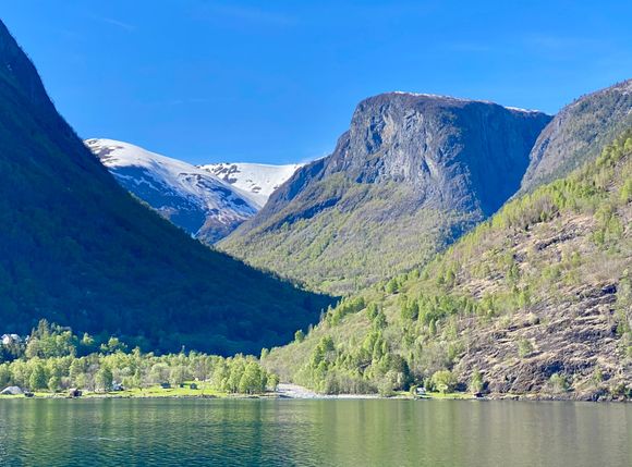 Aurlandsdjord from the ferry