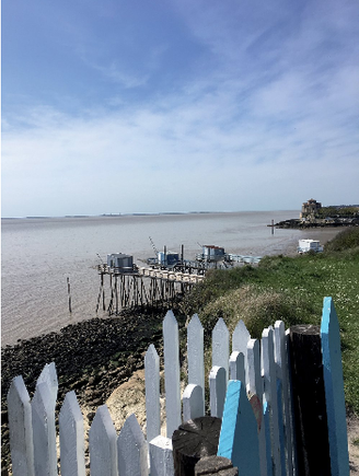 Carrelets with view of Talmont