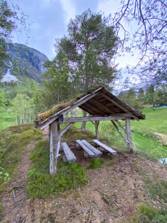 A quiet spot to sit and appreciate the view 