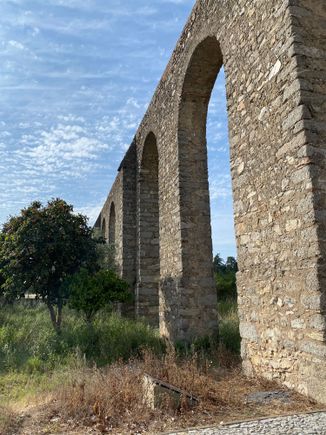 Aqueduct just outside the walls 