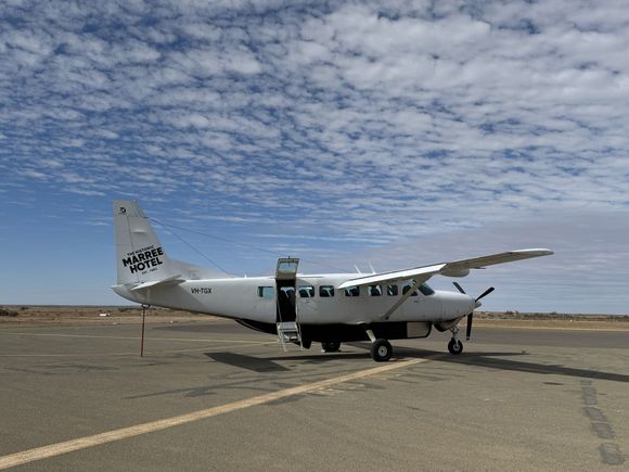 About to depart for Lake Eyre