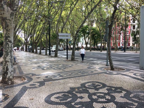 Detailed tiled streets