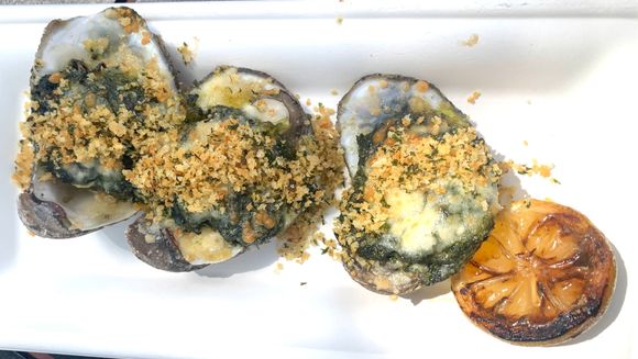 I don’t think I had Oysters Rockefeller before this
