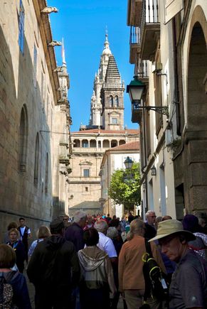 Narrow, charming streets.
