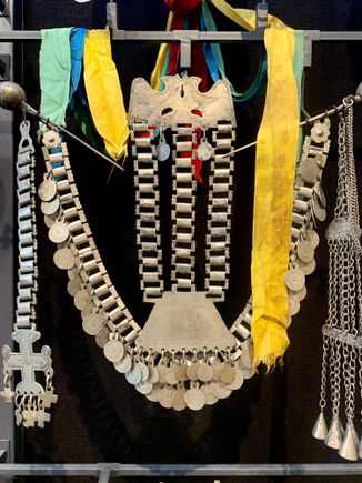 Silver jewelry was evidently popular 