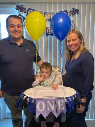And he has now just started to walk!