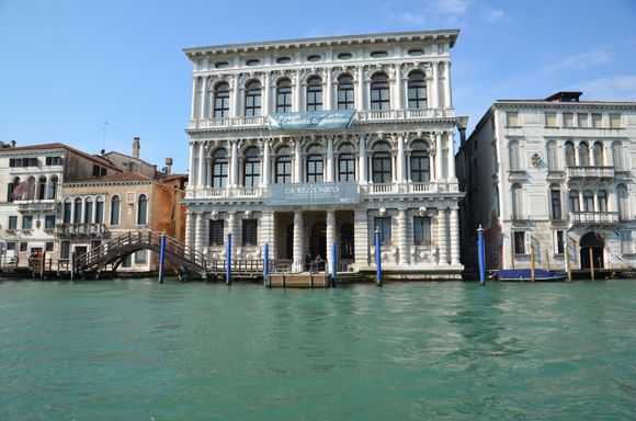 Ca' Rezzonico at Canal Grande